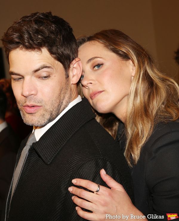 Jeremy Jordan and Erika Henningsen Photo