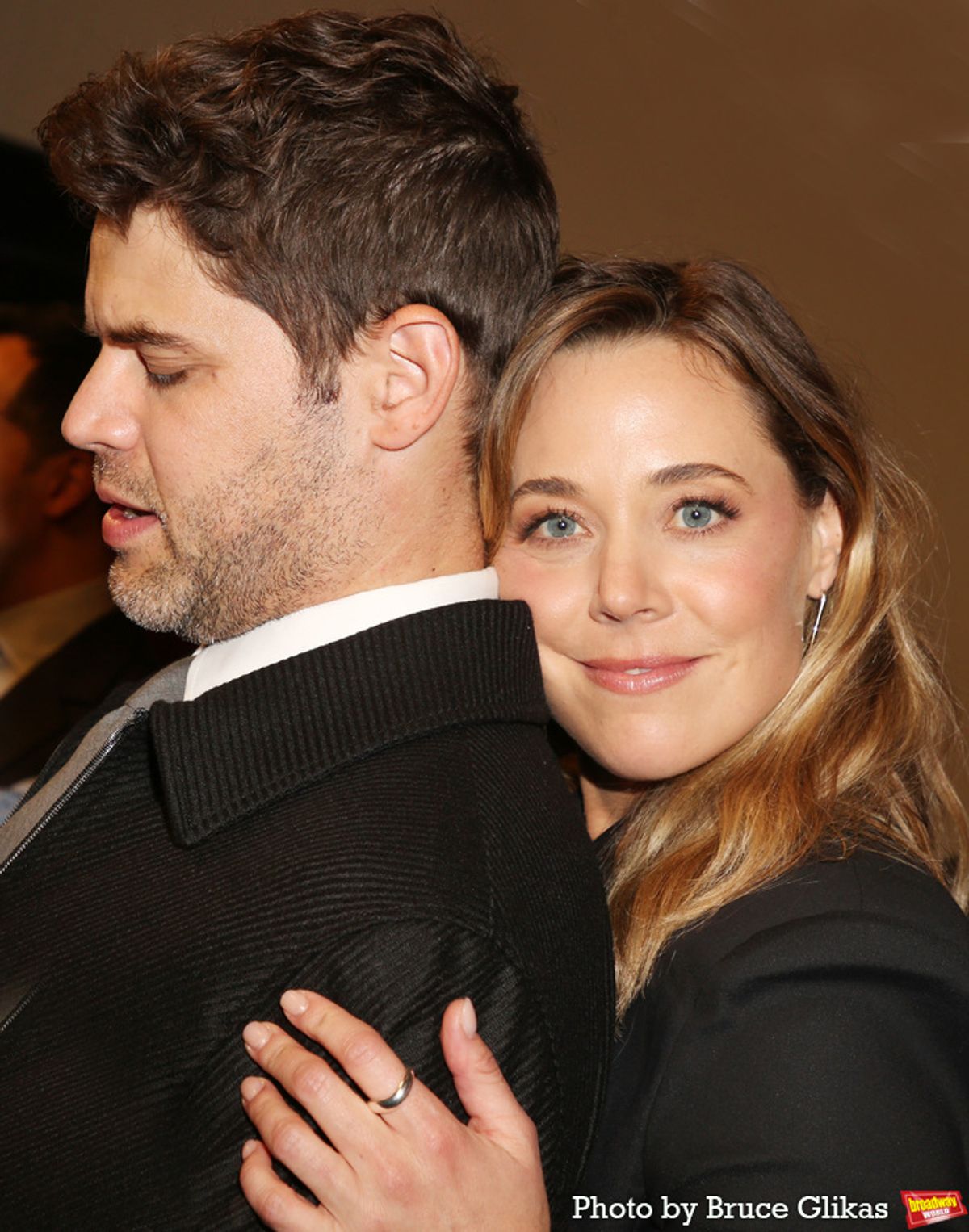 Jeremy Jordan and Erika Henningsen at 