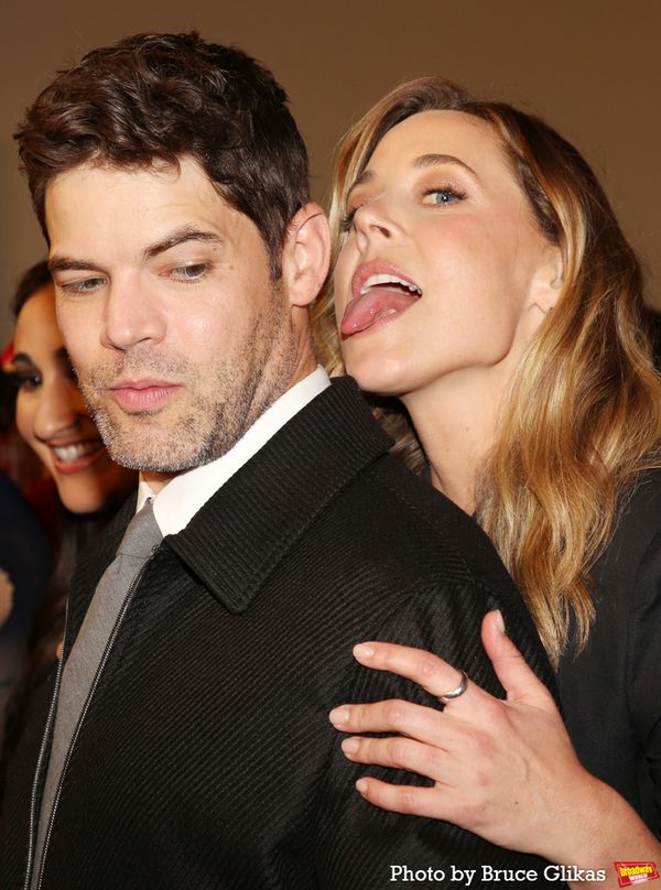 Jeremy Jordan and Erika Henningsen Photo
