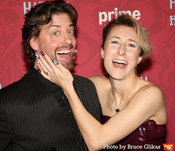 Christian Borle and Skye Mattox Photo
