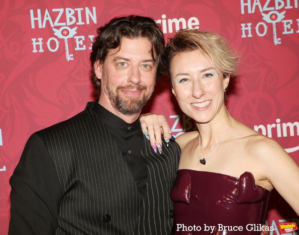 Christian Borle and Skye Mattox Photo