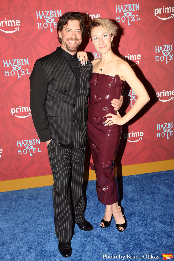 Christian Borle and Skye Mattox Photo