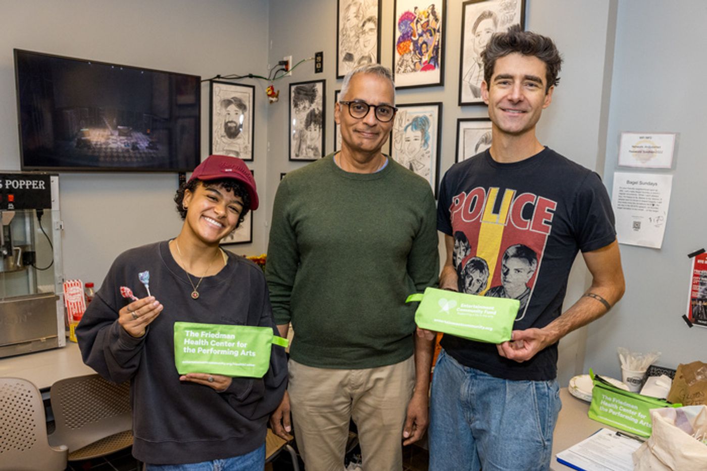 Photos: Entertainment Community Fund Provides Flu Shots to Broadway Community Photos: Entertainment Community Fund Provides Flu Shots to Broadway Community Image