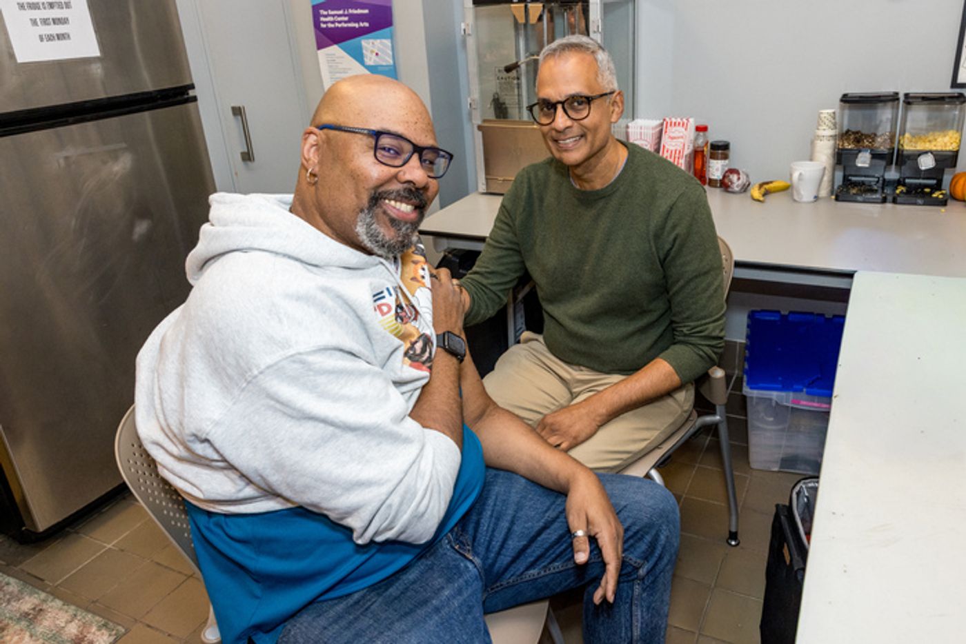 Photos: Entertainment Community Fund Provides Flu Shots to Broadway Community Photos: Entertainment Community Fund Provides Flu Shots to Broadway Community Image