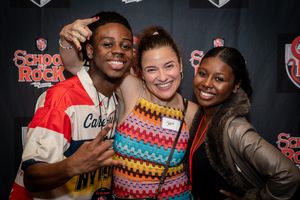 TROY BELL JR. JENN GAMBATESE AND AMADI CHAPATA Photo