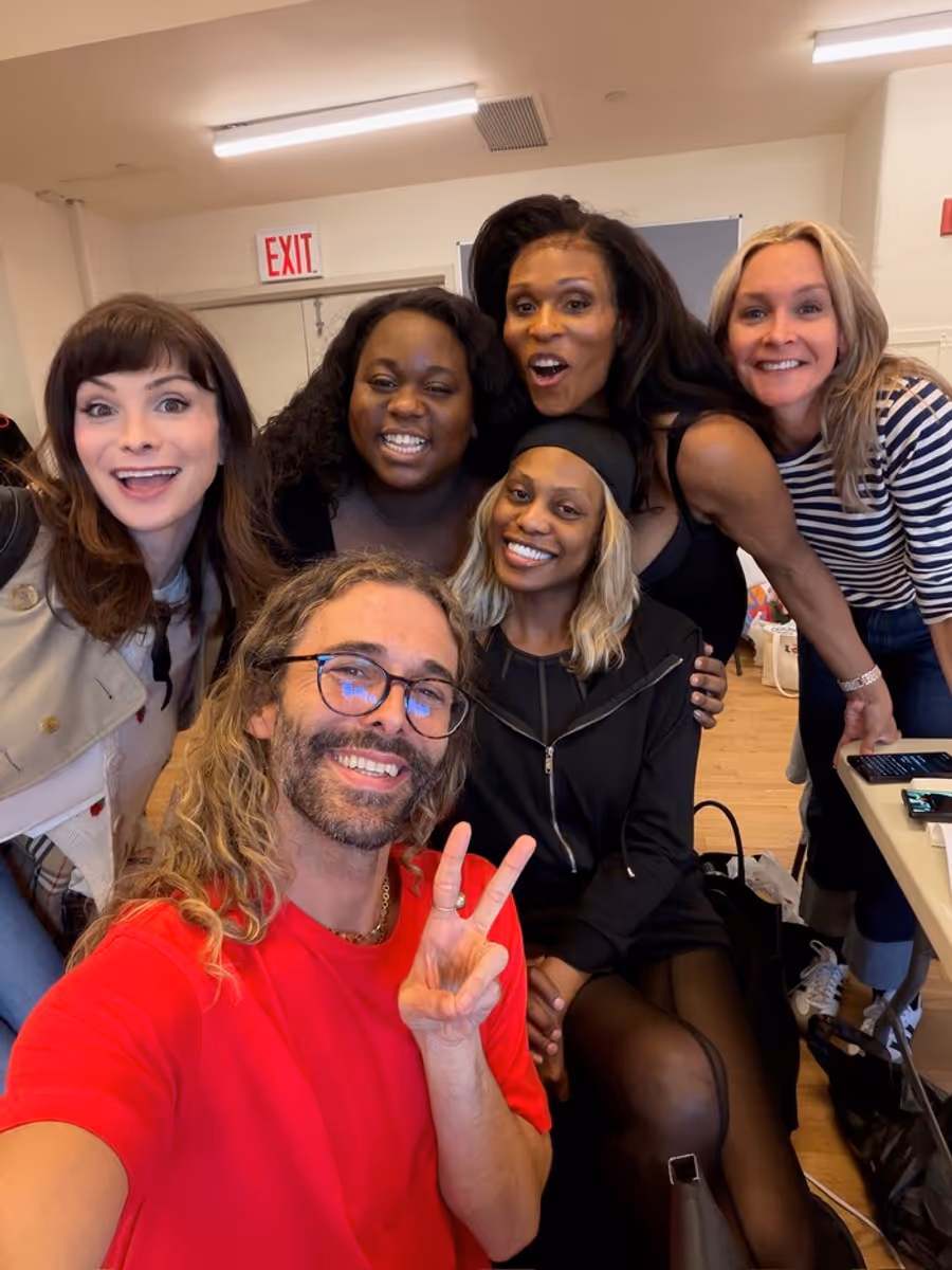 Exclusive: Jonathan Van Ness Backstage at THE DROWSY CHAPERONE at Carnegie Hall  Image