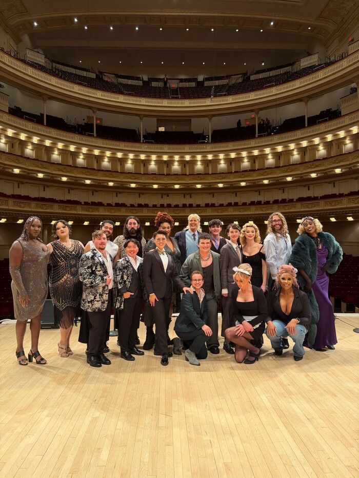 Exclusive: Jonathan Van Ness Backstage at THE DROWSY CHAPERONE at Carnegie Hall Image