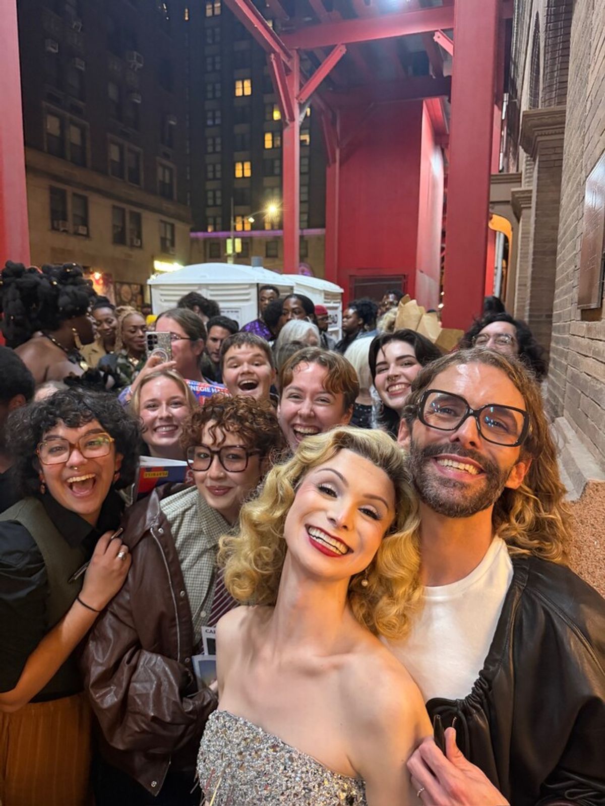 Dylan Mulvaney, Jonathan van Ness at 