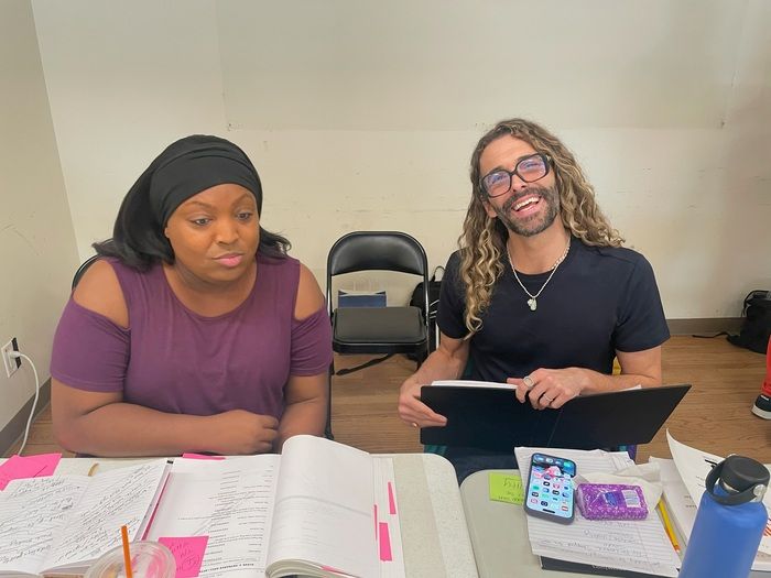 Exclusive: Jonathan Van Ness Backstage at THE DROWSY CHAPERONE at Carnegie Hall Image