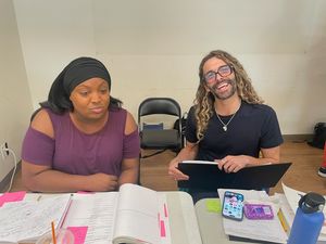 L. Morgan Lee and Jonathan van Ness Photo