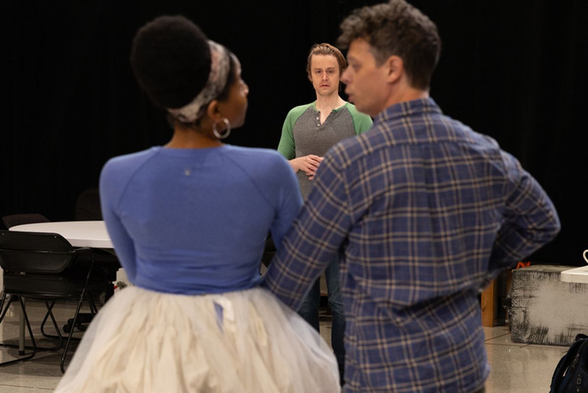 Jaye Ladymore, Aaron Kirby David Darrow  at 