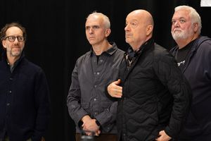 Joey Slotnick, Gregory Linington, Yasen Peyankov and John Lister Photo