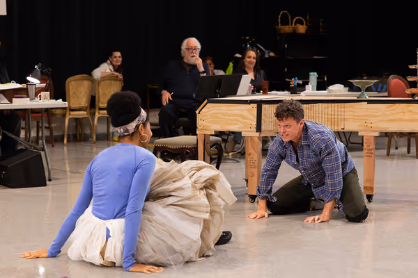 Jaye Ladymore and David Darrow with Sawyer Smith, Robert Falls and Diane Machin  Photo