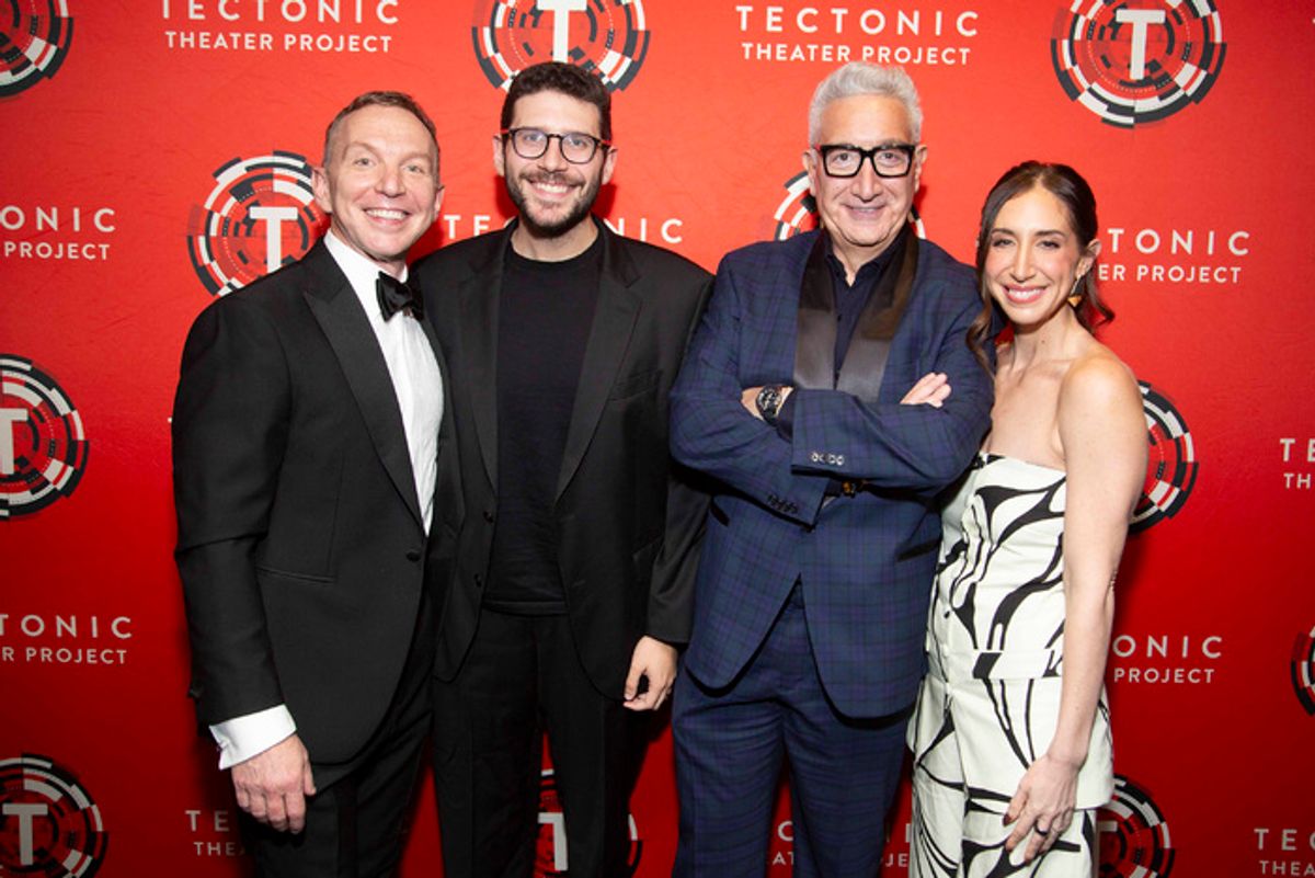 Matt Joslyn, Brian Lee, Moises Kaufman, Dayna Lee at 