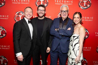 Matt Joslyn, Brian Lee, Moises Kaufman, Dayna Lee Photo