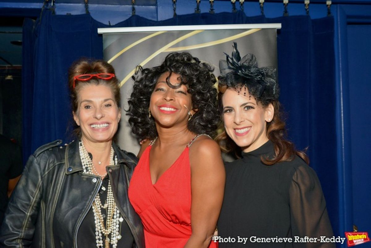 Dolly Fox, N'Kenge and Dawn Derow at 