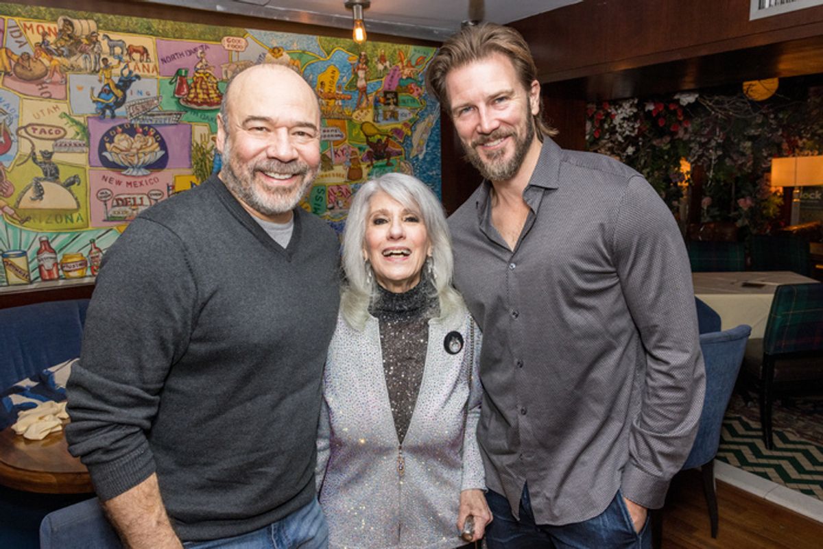 Danny Burstein Jamie DeRoy and Bill Heck at 
