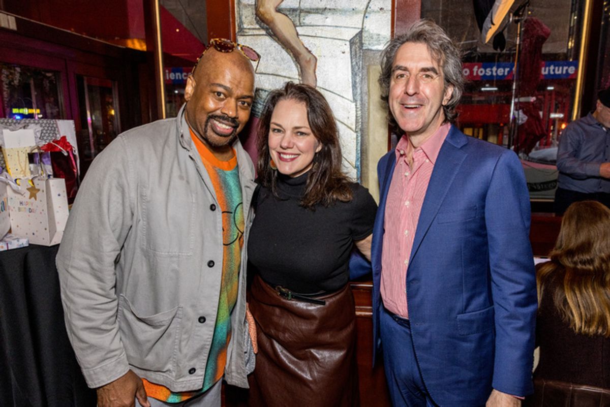 Georgia Sitt, Jason Robert Brown and guests at 