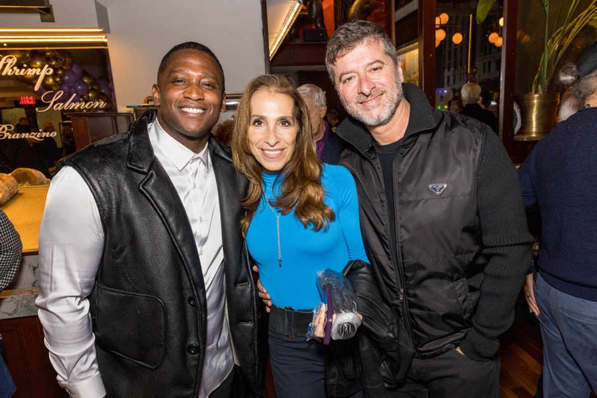 Jelani Remy and guests
 at 