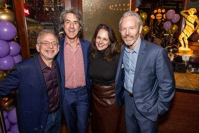 Marc Shaiman, Jason Robert Brown, Georgia Sitt and Stephen Bogardus Photo