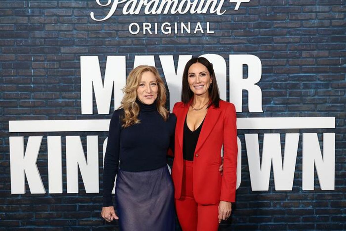 Edie Falco and Laura Benanti  at 