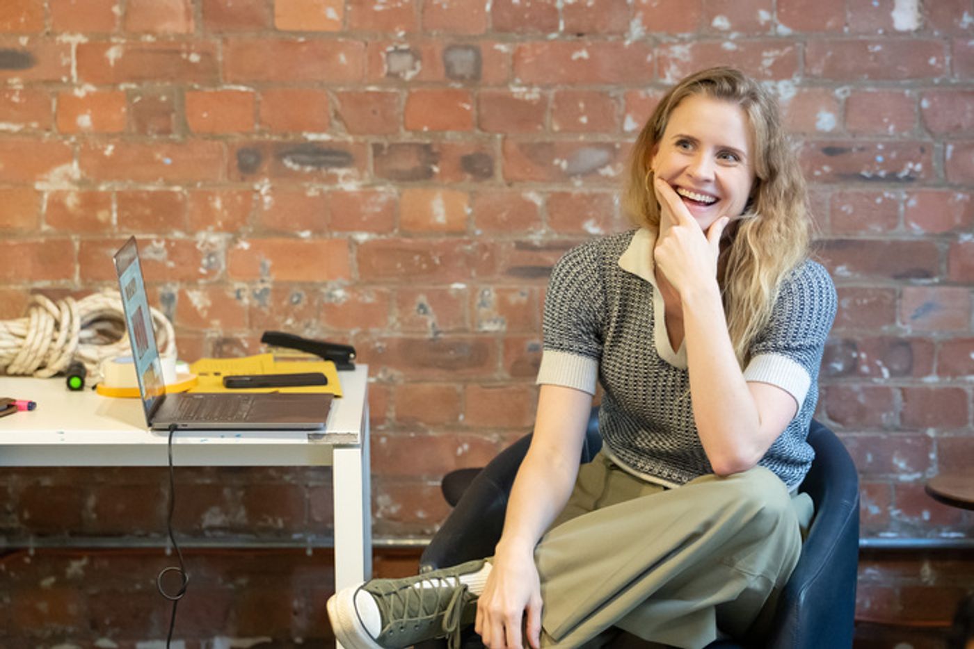 Photos: In Rehearsal for THIS LITTLE EARTH At Arcola Theatre  Image