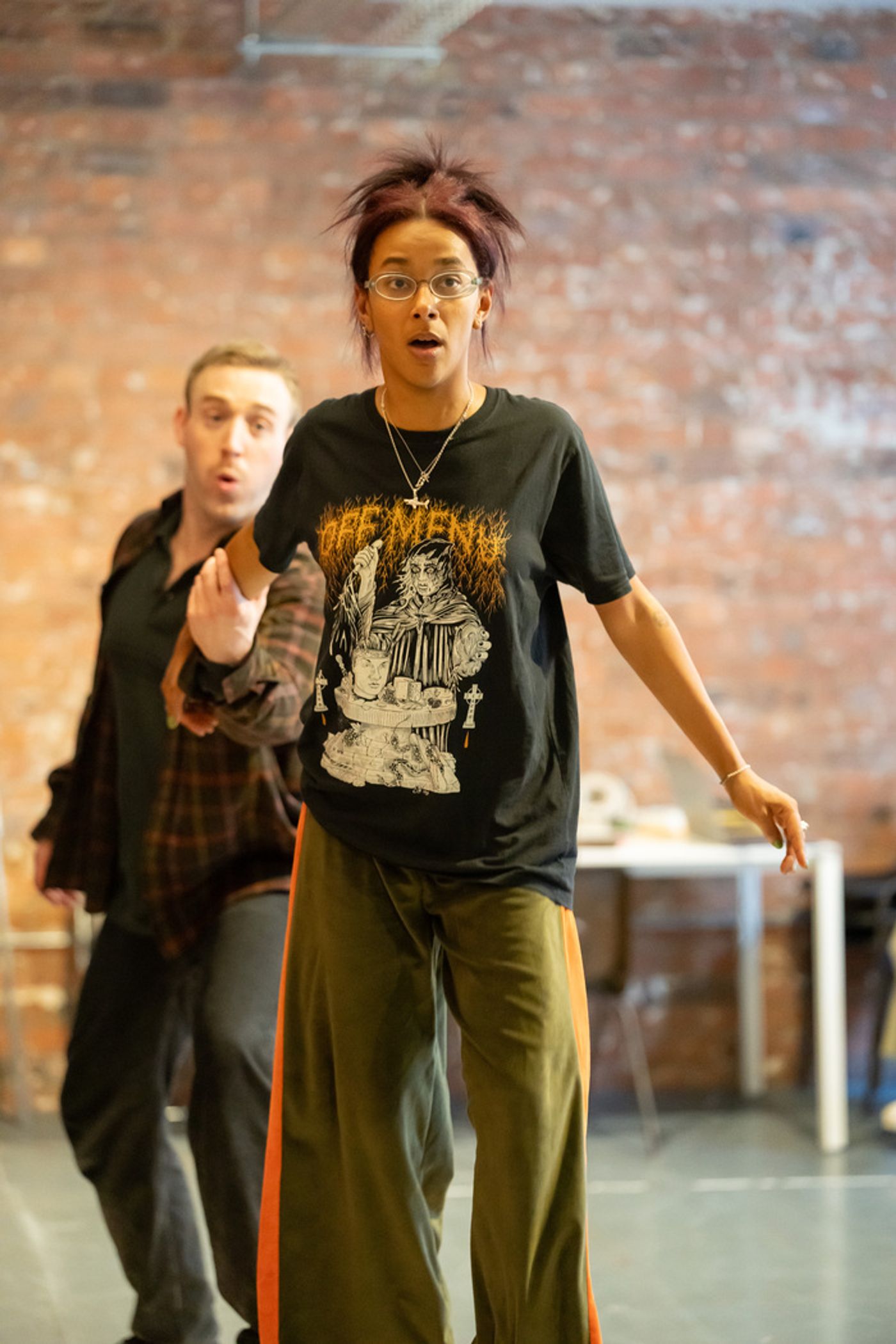 Photos: In Rehearsal for THIS LITTLE EARTH At Arcola Theatre  Image
