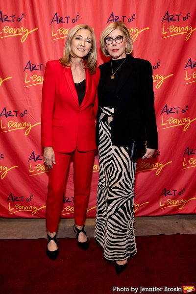 Chris Jansing, Christine Baranski Photo