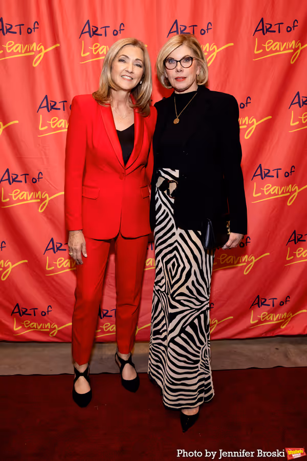 Chris Jansing, Christine Baranski Photo