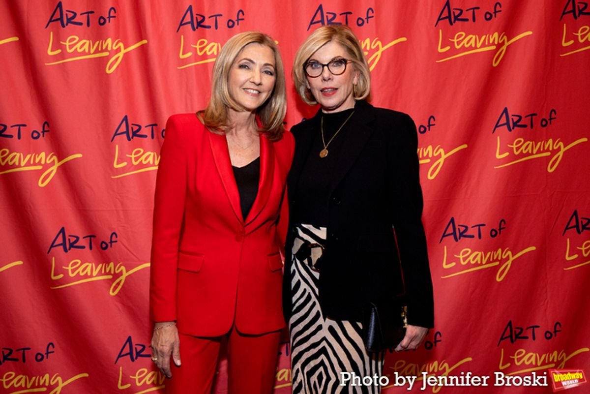 Chris Jansing, Christine Baranski at 