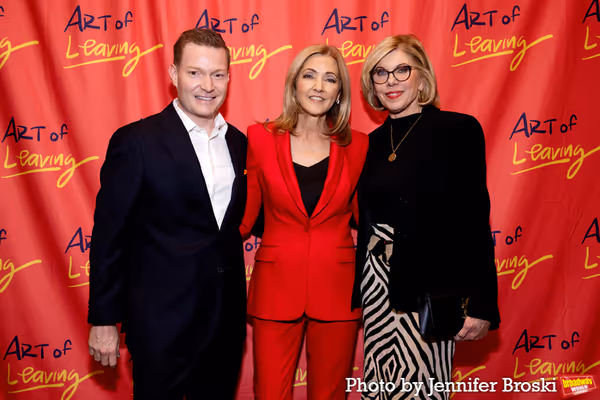 Nick Schmit, Chris Jansing, Christine Baranski Photo