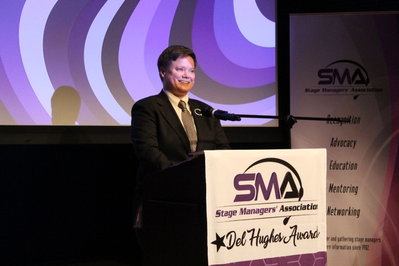 Photos: Inside the Stage Managers’ Association's Annual Del Hughes Awards Photos: Inside the Stage Managers’ Association's Annual Del Hughes Awards Image