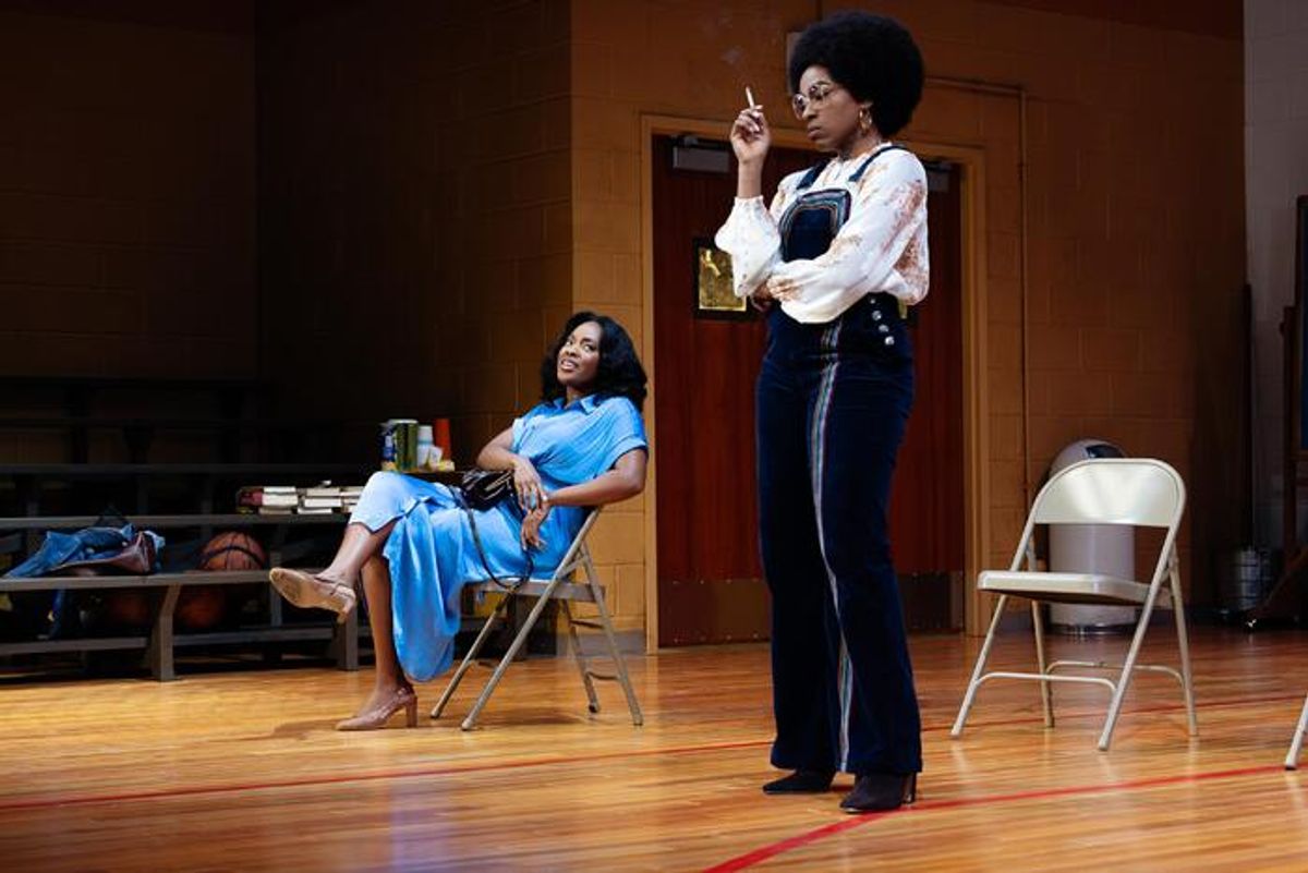 Kayla Davion, Kristolyn Lloyd at 