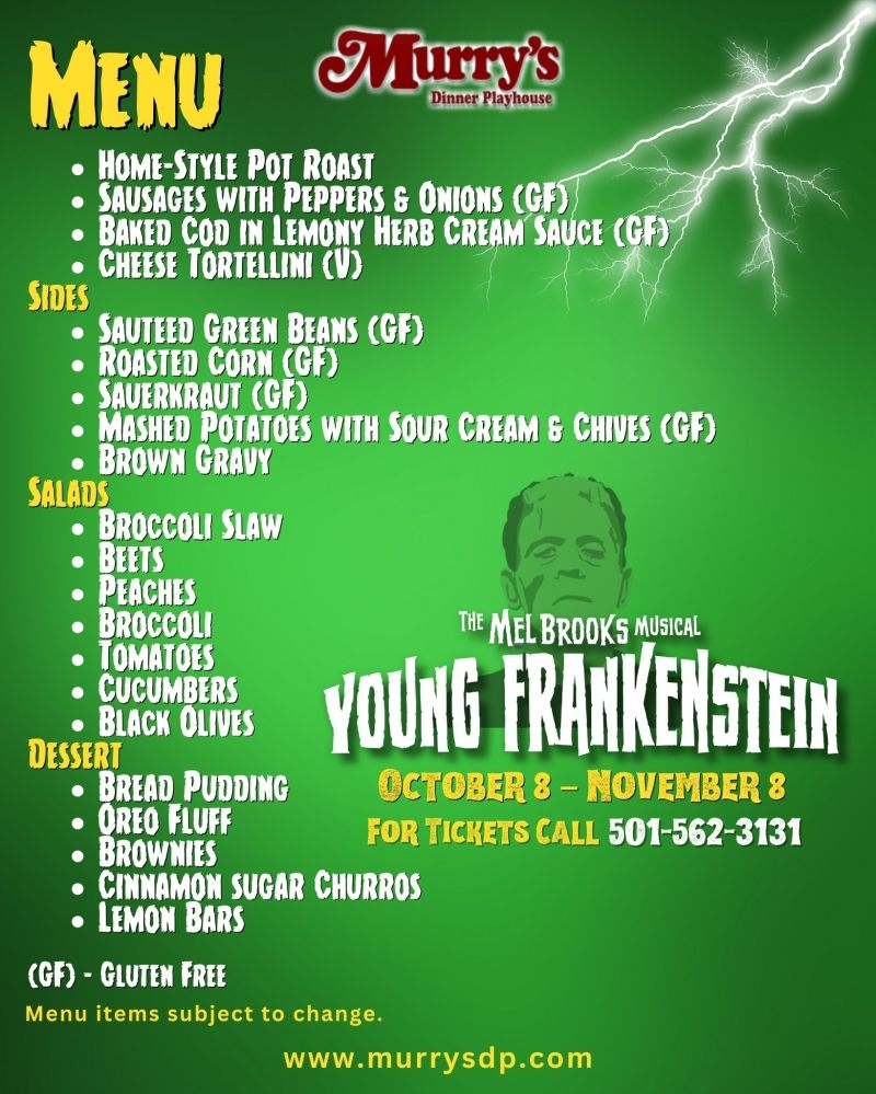 Review: MEL BROOKS' YOUNG FRANKENSTEIN at Murry's Dinner Playhouse in Little Rock  Image
