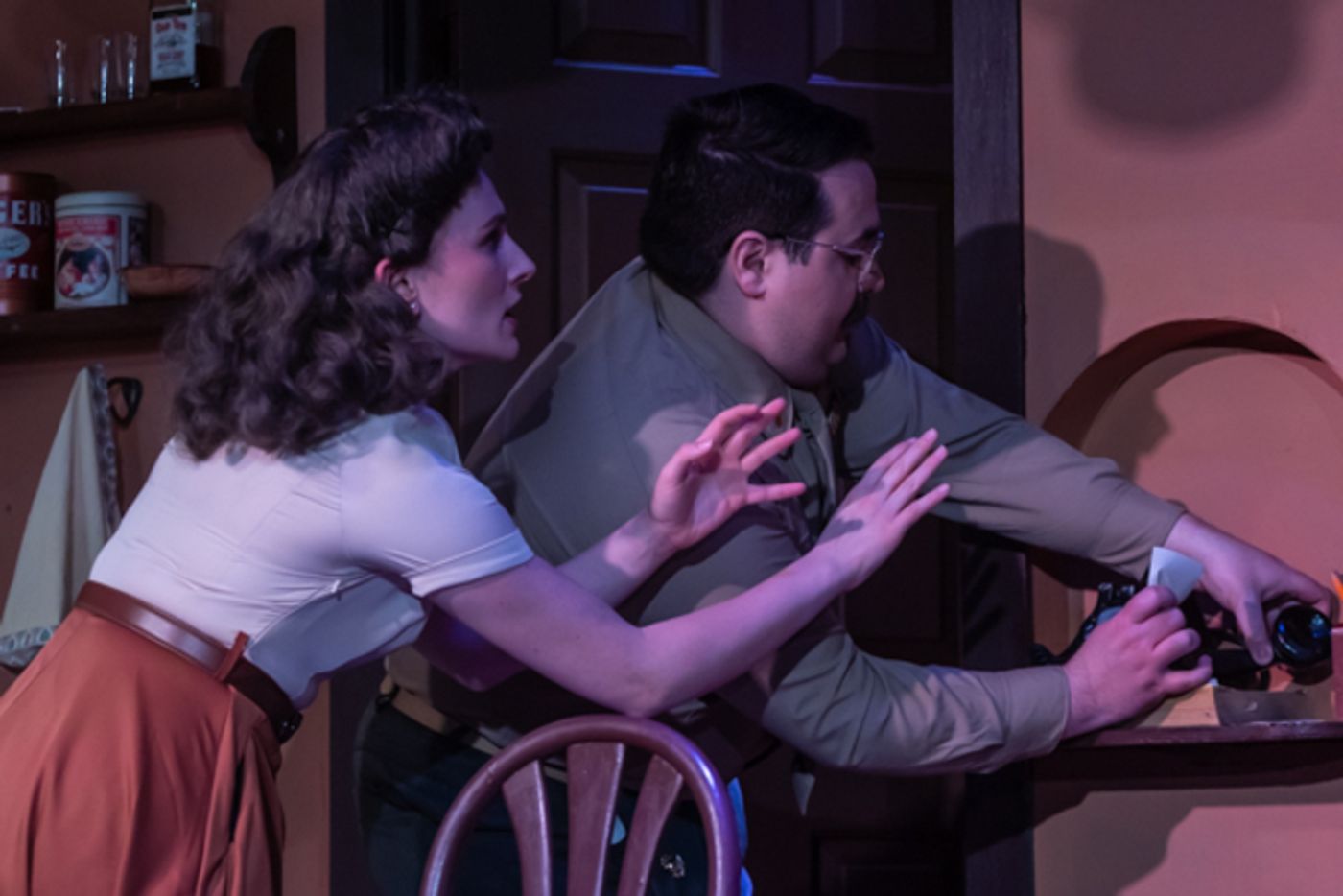 Photos: First look at The Alcove Dinner Theatre and Bruce Jacklin & Company’s WAIT UNTIL DARK  Image
