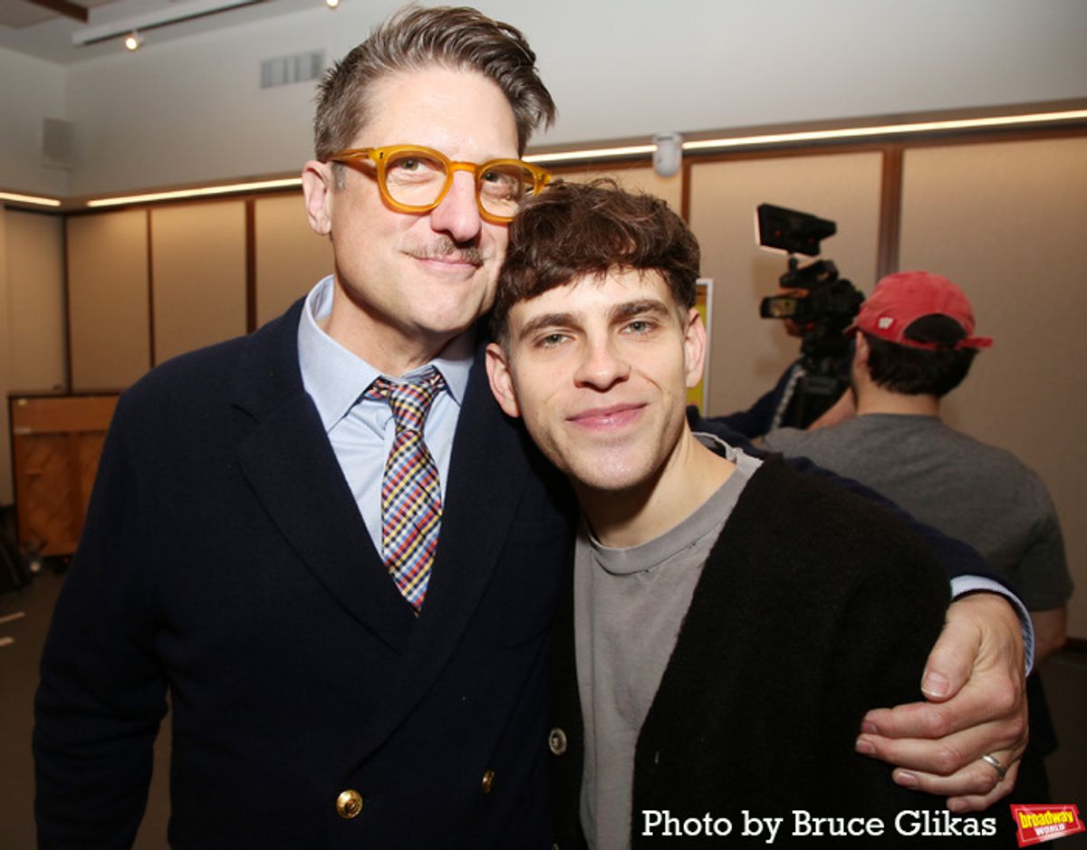 Christopher Sieber and Taylor Trensch  at 
