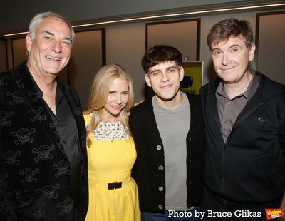 Book Writer Keythe Farley, Kerry Butler, Taylor Trensch and Composer Laurence O’Kee Photo