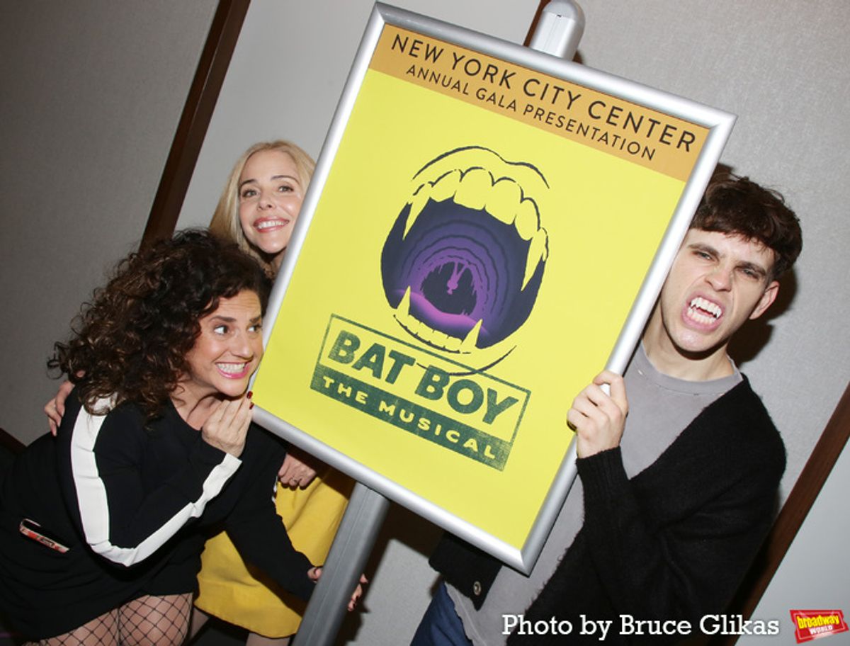 Marissa Jaret Winokur, Kerry Butler and Taylor Trensch at 