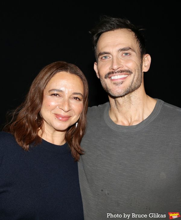 Maya Rudolph and Cheyenne Jackson Photo