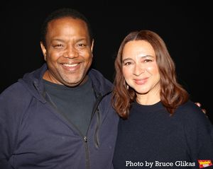 John-Andrew Morrison and Maya Rudolph Photo
