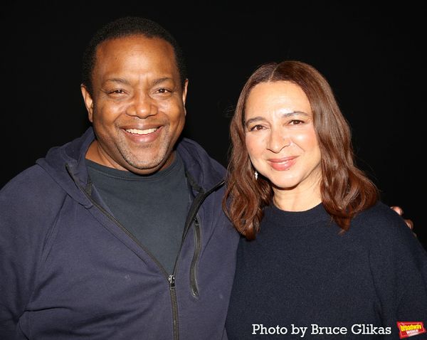 John-Andrew Morrison and Maya Rudolph Photo