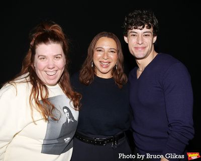 Hannah Solow, Maya Rudolph and Julian Manjerico  Photo