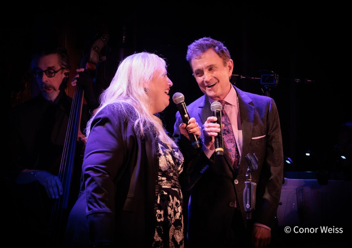 Renee Katz and Jeff Harnar. Photo credit: Conor Weiss at 