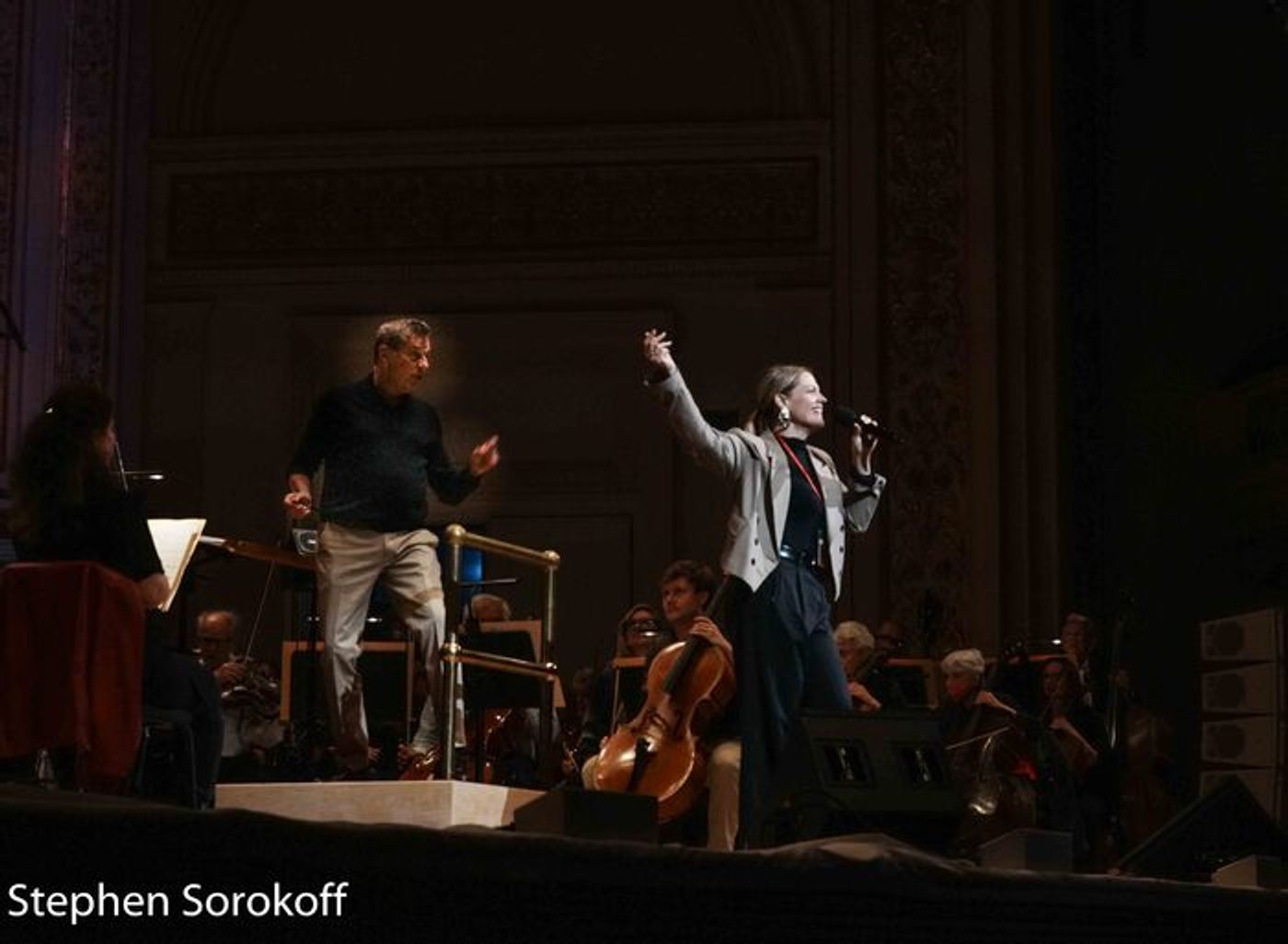 Photos: Hugh Panaro, Elizabeth Stanley, and The New York Pops Rehearse FROM STAGE TO SCREEN at Carnegie Hall  Image