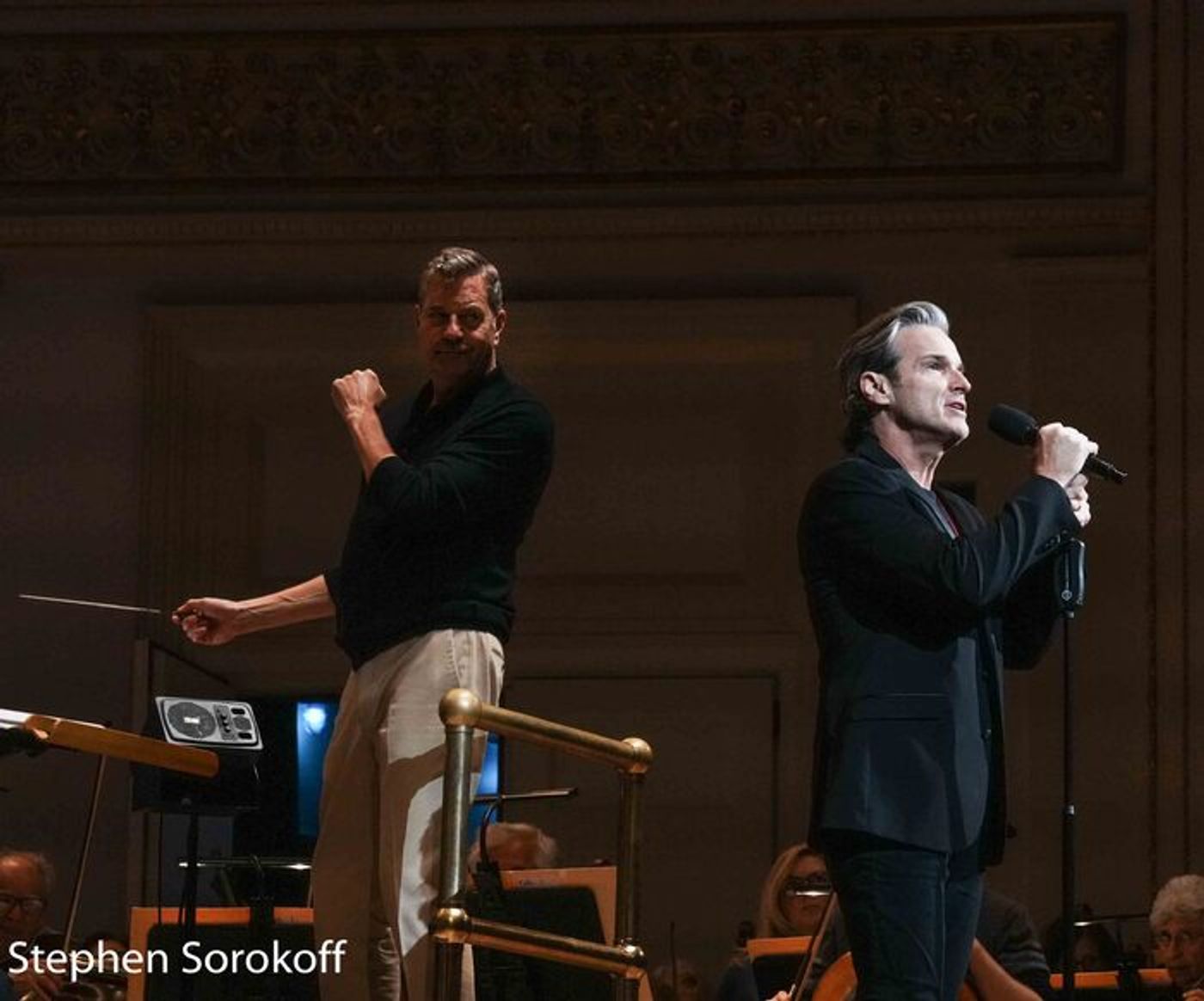 Photos: Hugh Panaro, Elizabeth Stanley, and The New York Pops Rehearse FROM STAGE TO SCREEN at Carnegie Hall  Image