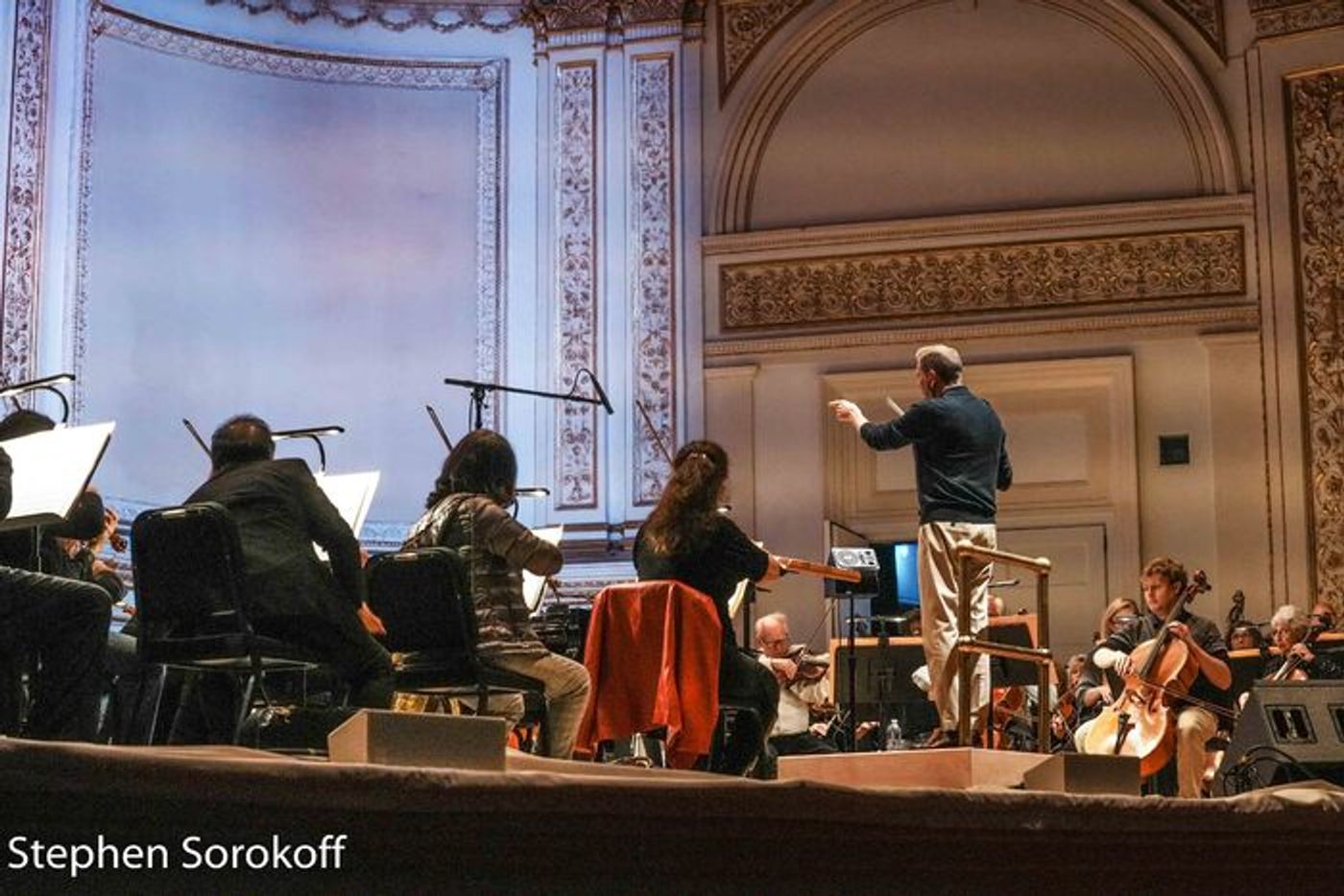 Photos: Hugh Panaro, Elizabeth Stanley, and The New York Pops Rehearse FROM STAGE TO SCREEN at Carnegie Hall  Image