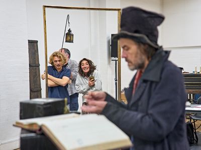 Geraint Downing, Parisa Shahmir, Paul Hilton Photo