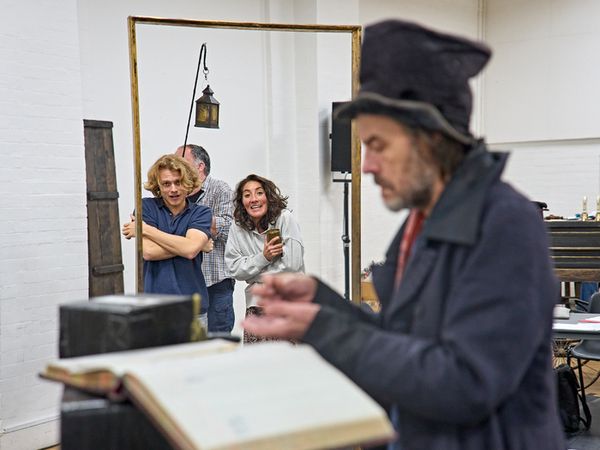 Geraint Downing, Parisa Shahmir, Paul Hilton Photo