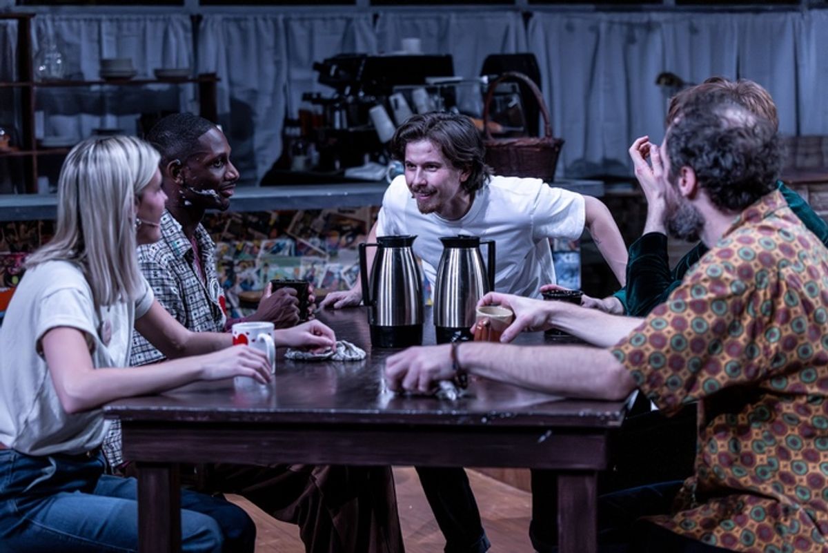 Kaitlin Feely, Ben Woods, Eldon Warner-Soriano and Maxwell J DeTogne at 