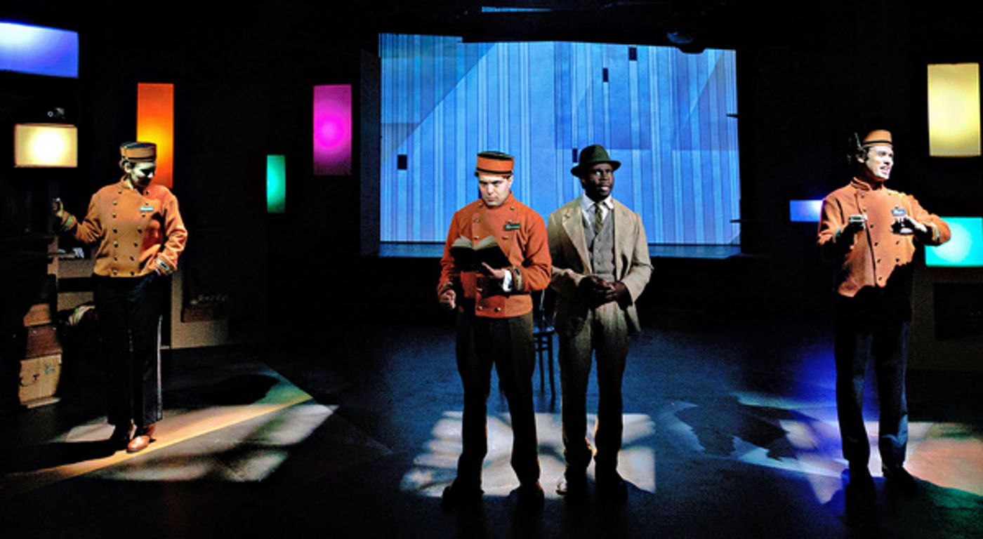 Photos: AMERIKA OR, THE MAN WHO DISAPPEARED World Premiere Kafka Adaptation at Open Fist Theatre Company Photos: AMERIKA OR, THE MAN WHO DISAPPEARED World Premiere Kafka Adaptation at Open Fist Theatre Company Image